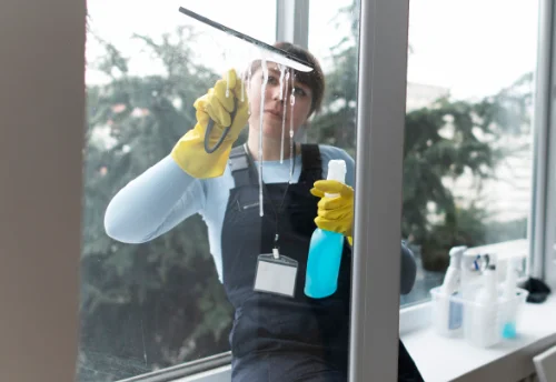 Nettoyage de vitres intérieures et extérieures à Saint-Maurice-de-Lignon